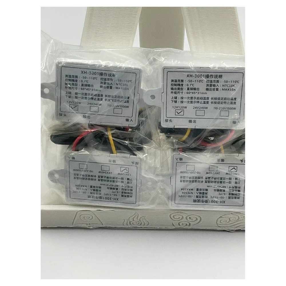 XH-W3001 Temperature Controller‎ Set of 4 Digital Display